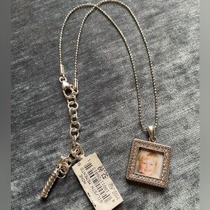 Brighton Valentine’s Photo Necklace, Square